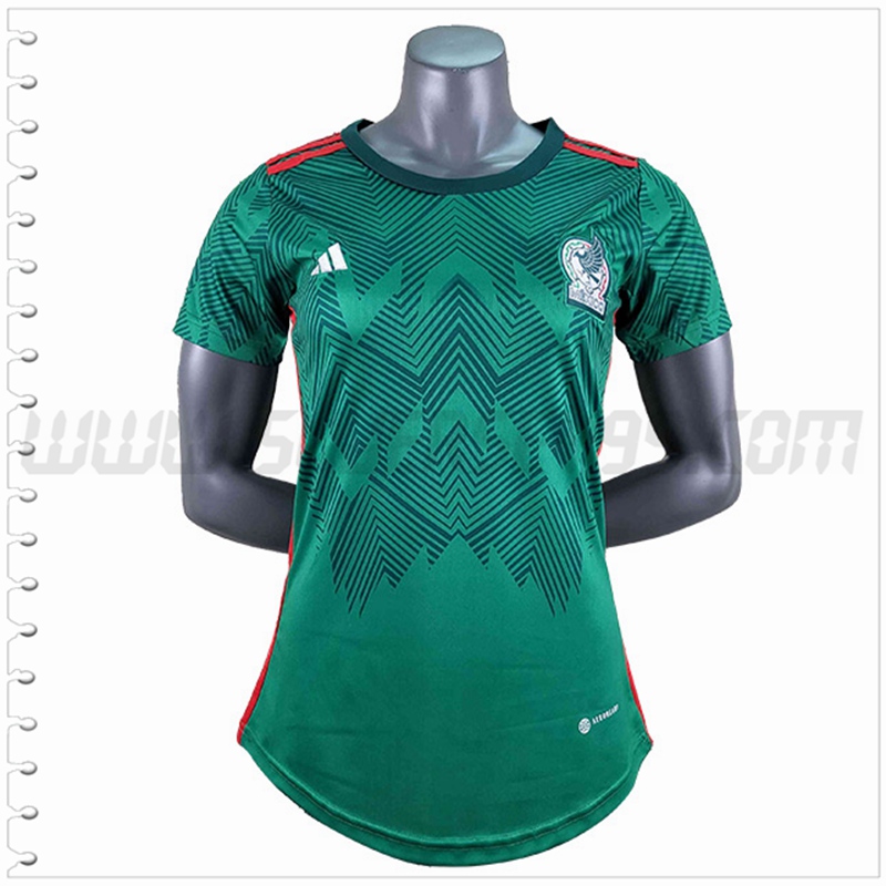 Primera Camiseta Futbol Mexico Mujer 2022 2023