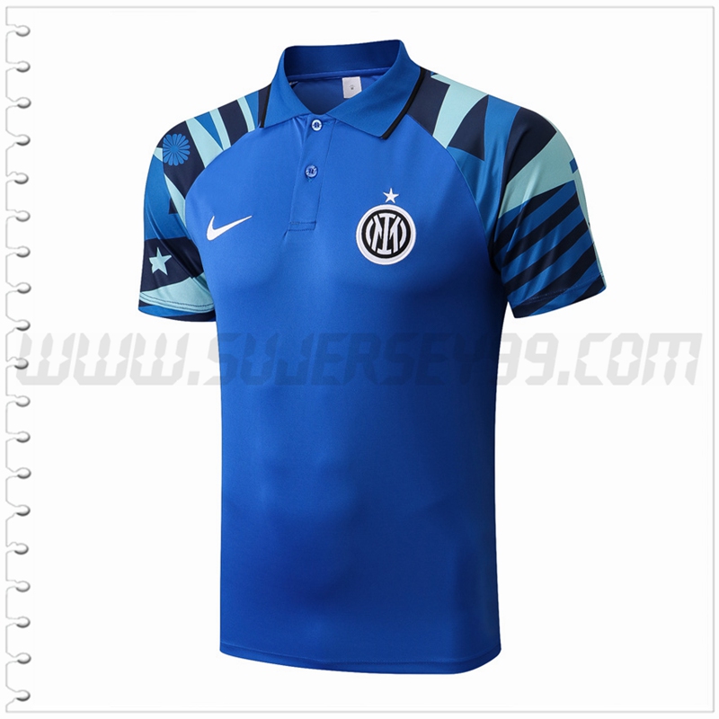 Polo Futbol Inter Milan Azul 2022 2023