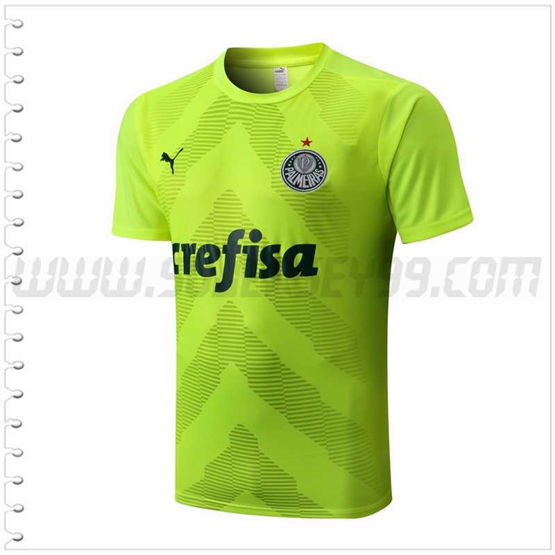 Camiseta Entrenamiento Palmeiras Verde 2022 2023