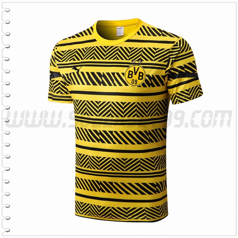 Camiseta Entrenamiento Dortmund Amarillo 2022 2023