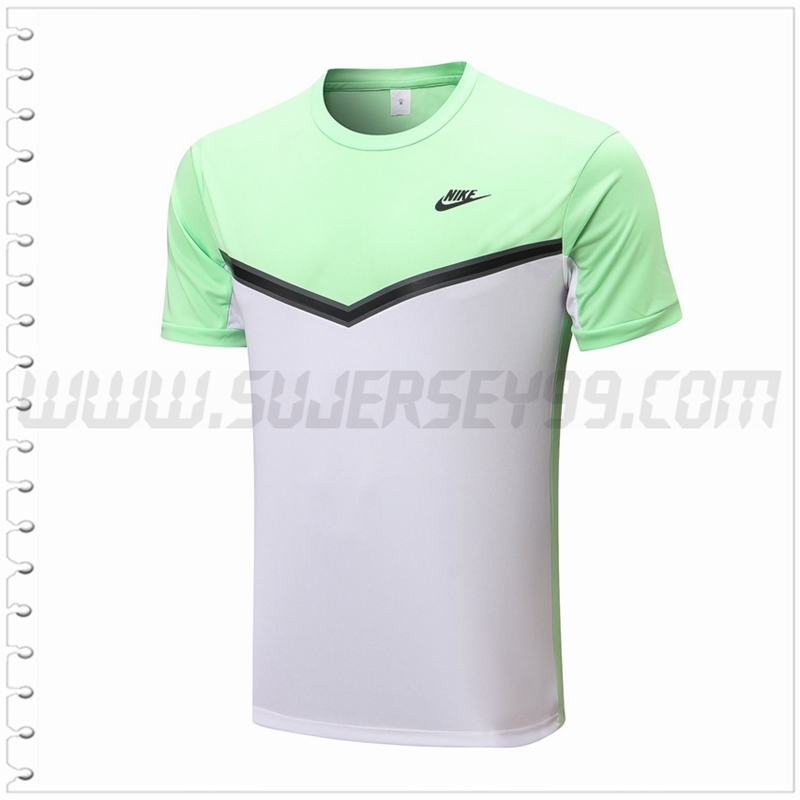 Camiseta Entrenamiento Nike Verde/Blanco 2022 2023