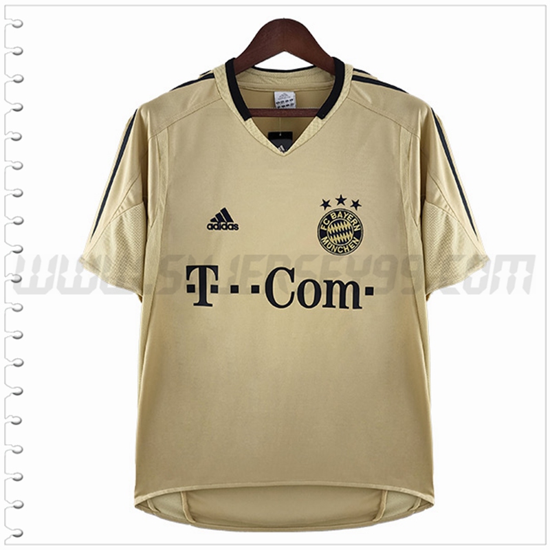Segunda Camiseta Futbol Bayern Munich Retro 2004/2005