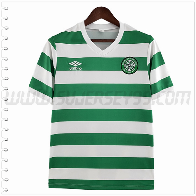 Primera Camiseta Futbol Celtic FC Retro 1980/1981