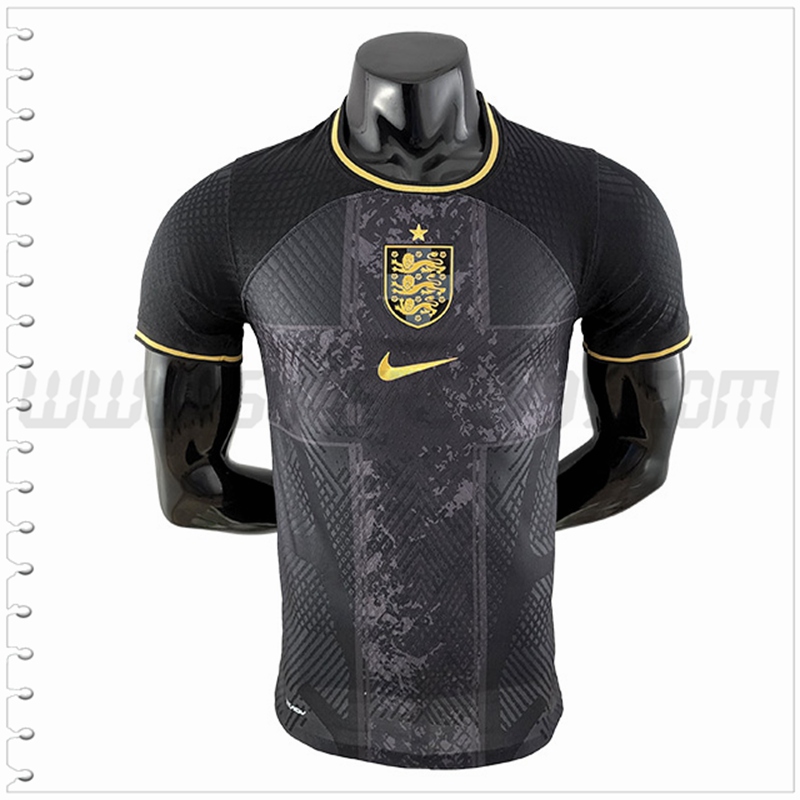 Camiseta Equipo Inglaterra Negro 2022 2023