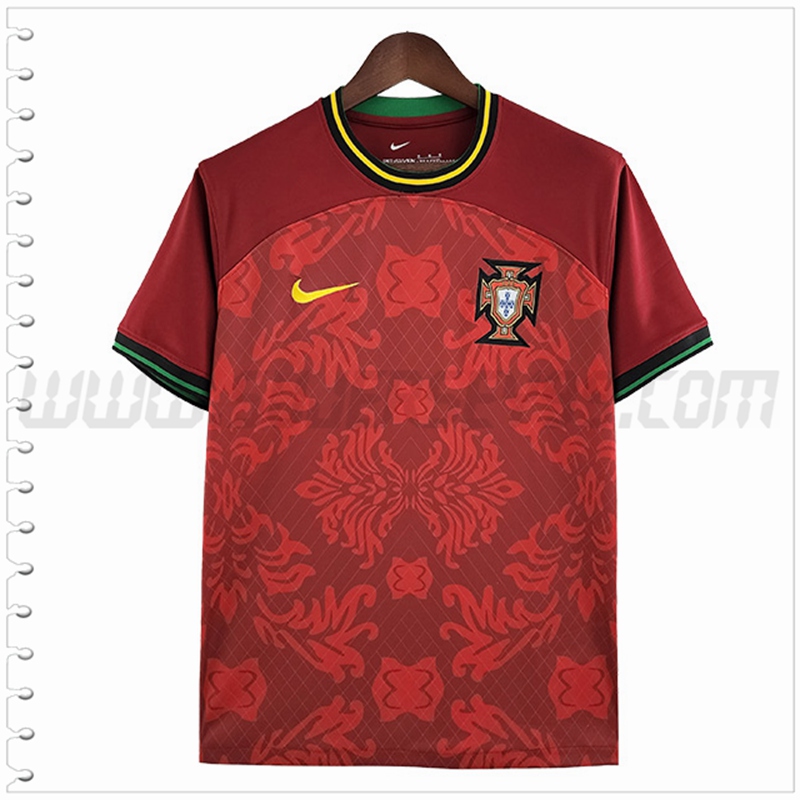 Camiseta Equipo Portugal Rojo Edición Especial 2022 2023