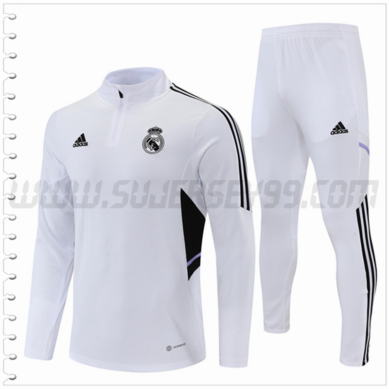 Chandal del Real Madrid Blanco 2022 2023