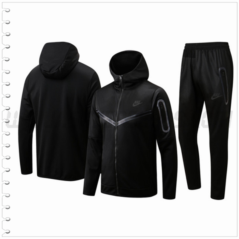 Chaqueta con Capucha Chandal del Nike Negro 2022 2023