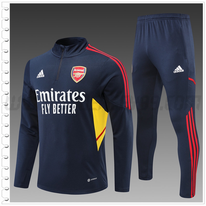 Chandal del Arsenal Ninos Azul Marina 2022 2023