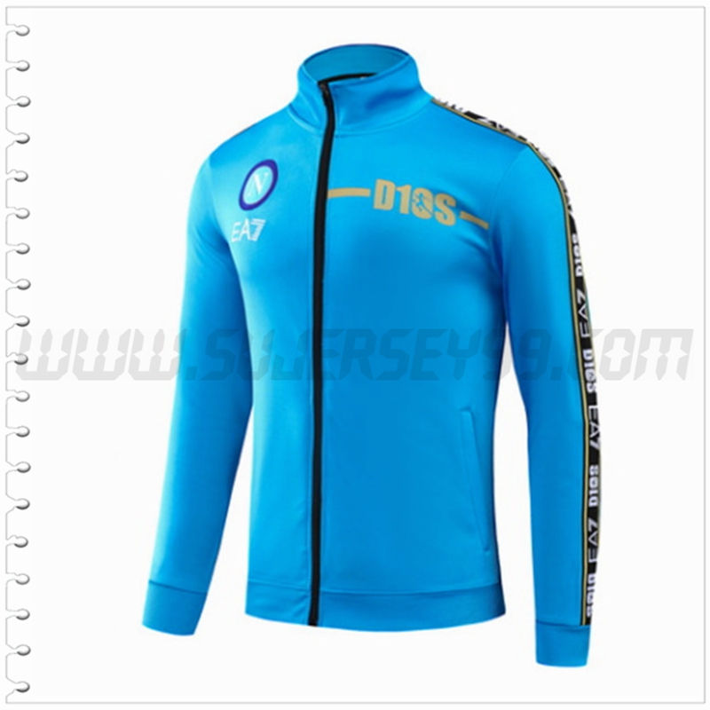 Chaqueta Futbol SSC Napoles Azul 2022 2023