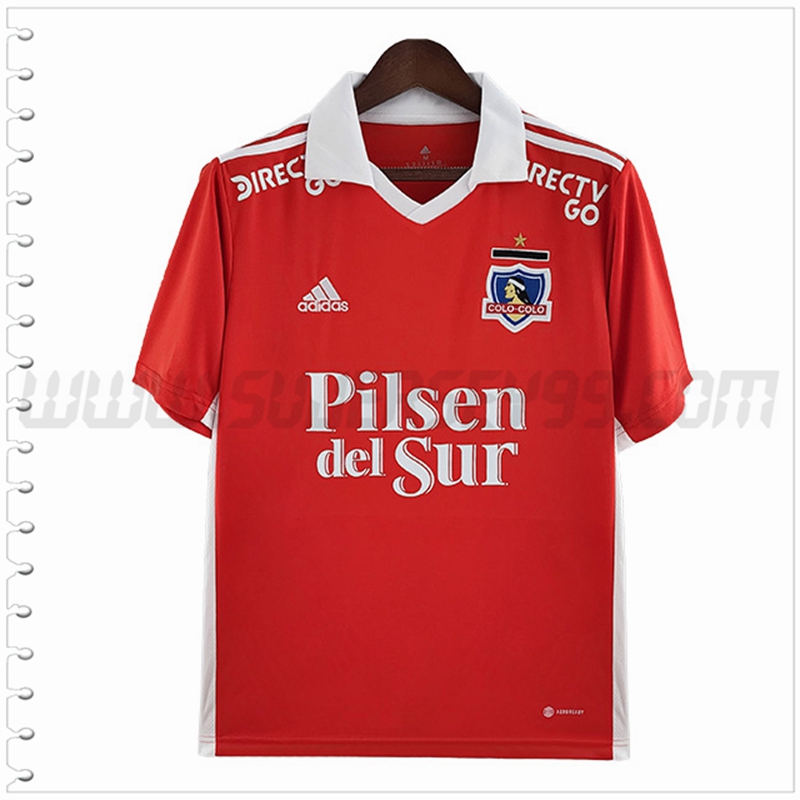 Camiseta Futbol Colo Colo Rojo 2022 2023