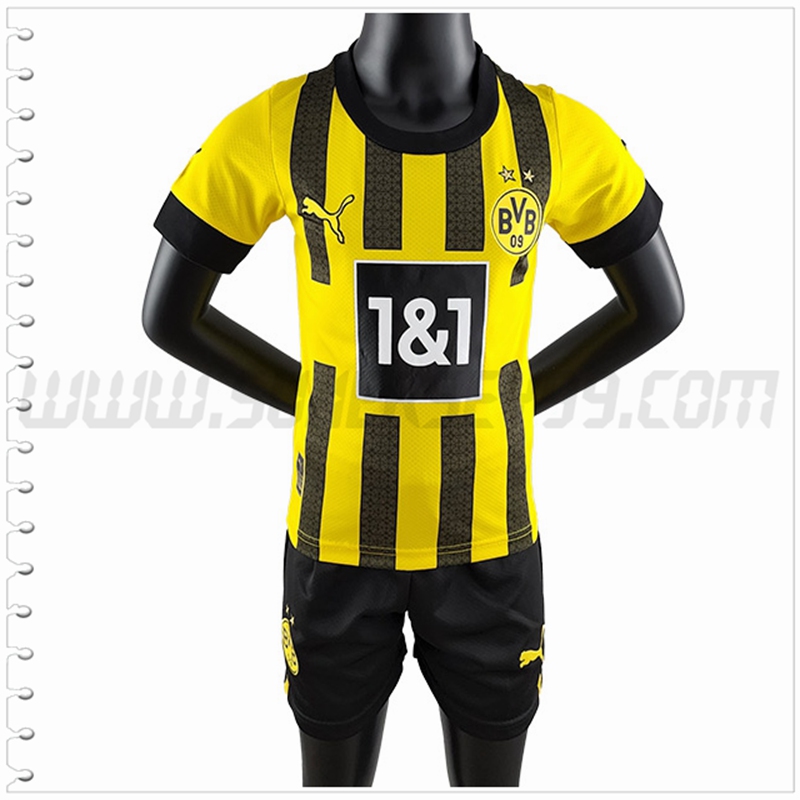 Equipacion del Dortmund BVB Ninos 2022 2023