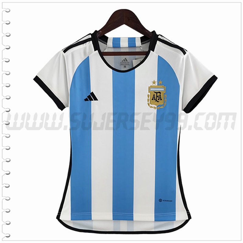 Primera Camiseta Futbol Argentina Mujer 2022 2023