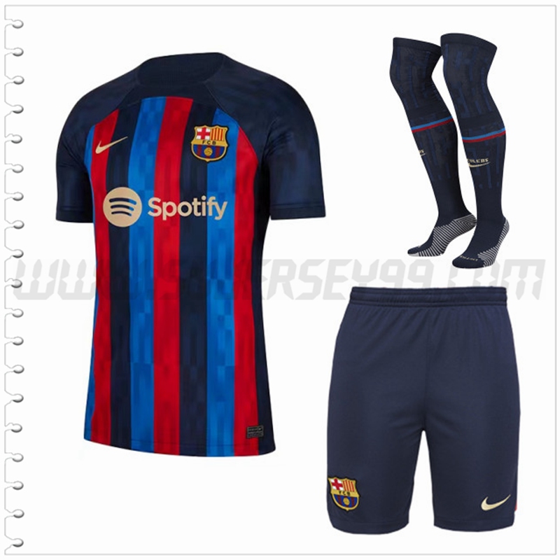 Primera Equipacion del FC Barcelona (Pantalones + Calcetines) 2022 2023