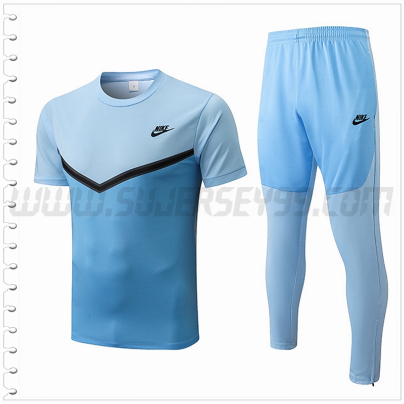 Camiseta Entrenamiento Nike + Pantalones Azul 2022 2023