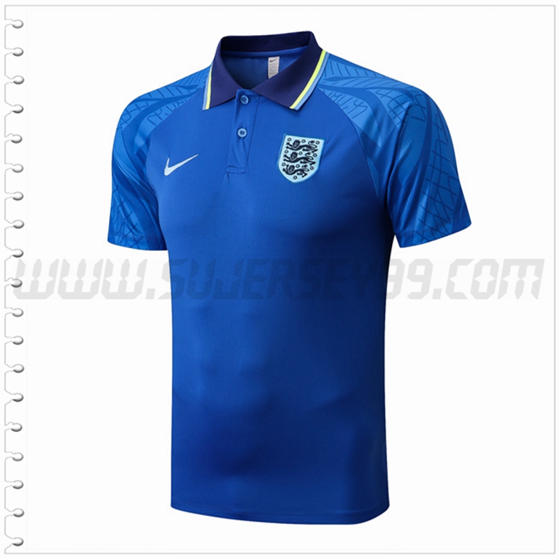 Polo Futbol Inglaterra Azul 2022 2023