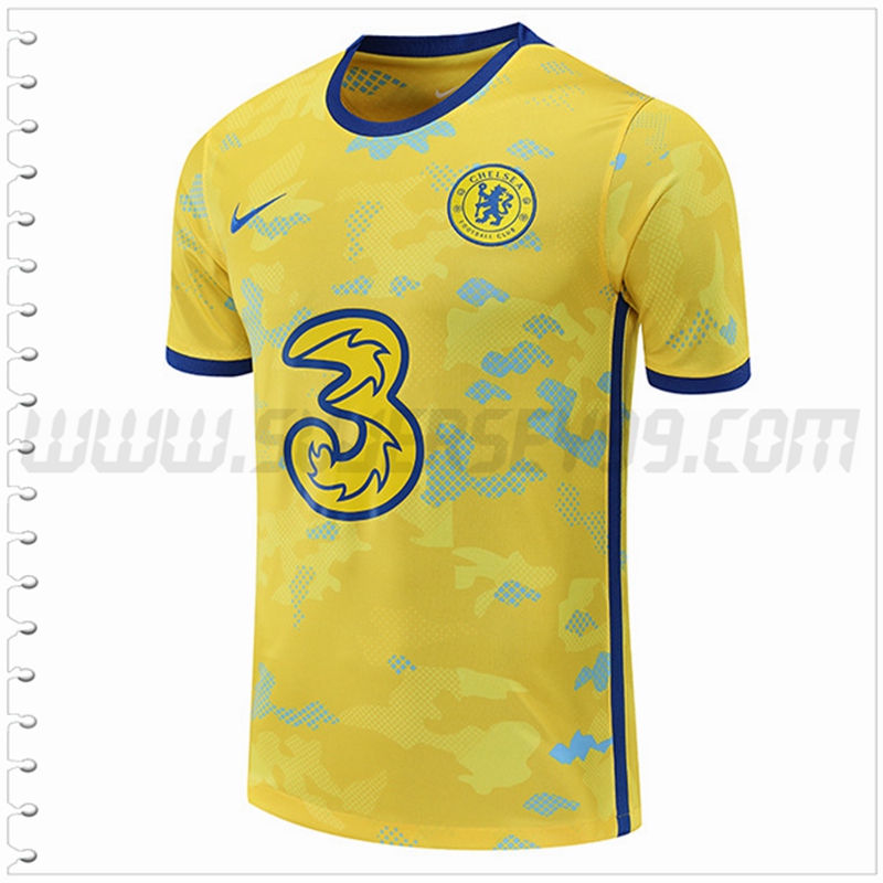 Camiseta Entrenamiento FC Chelsea Amarillo 2022 2023