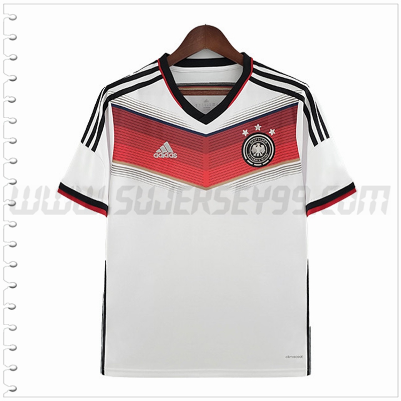 Primera Camiseta Futbol Alemania Retro 2014