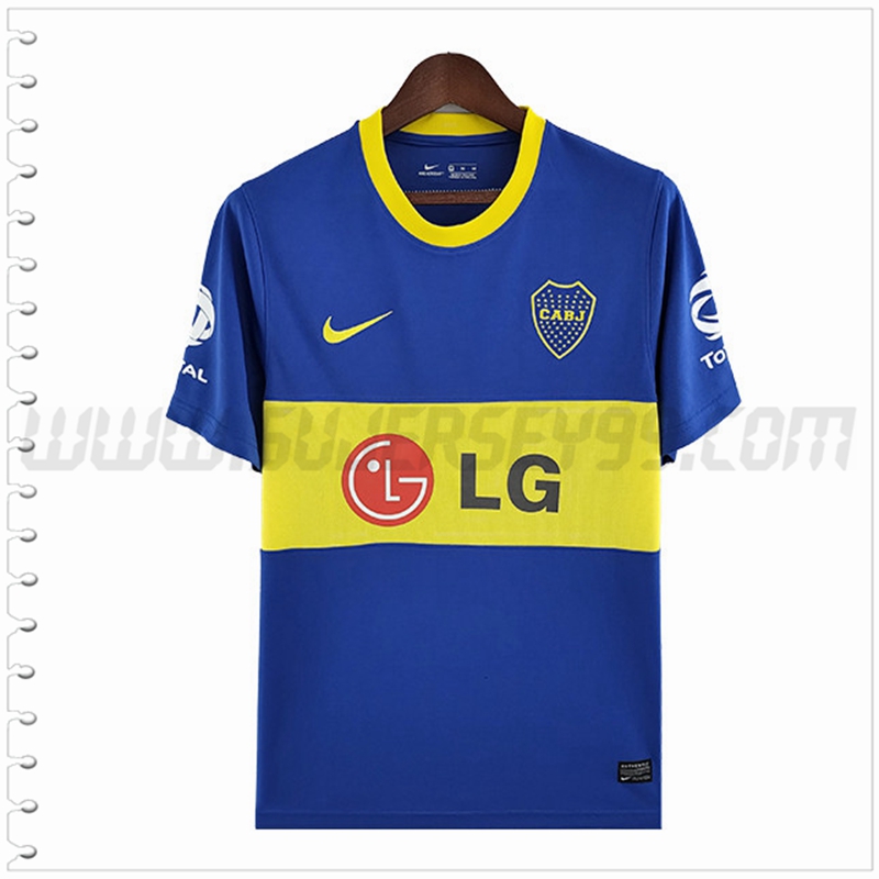 Primera Camiseta Futbol Boca Juniors Retro 2010/2011