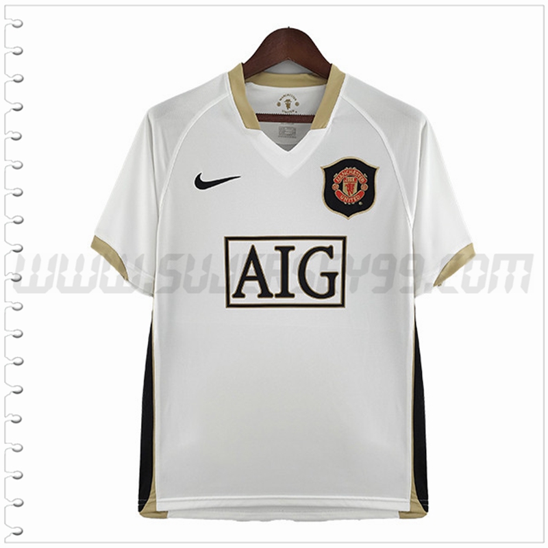 Segunda Camiseta Futbol Manchester United Retro 2006/2007