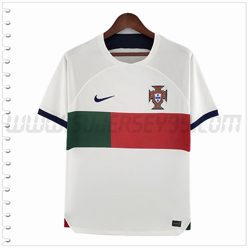 Segunda Camiseta Equipo Portugal 2022 2023