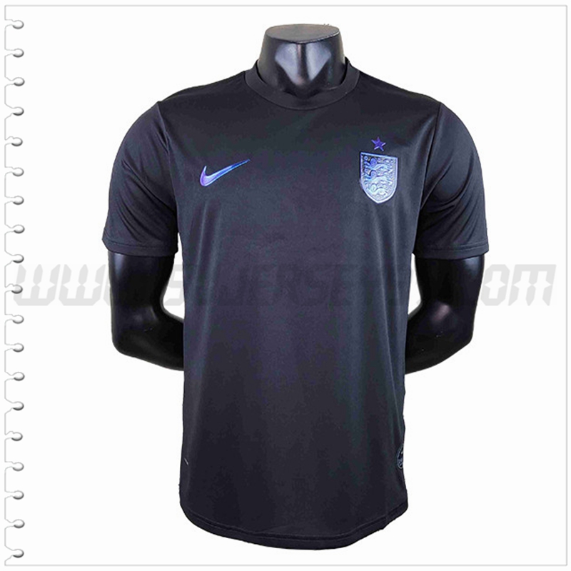 Camiseta Equipo Inglaterra Negro 2022 2023