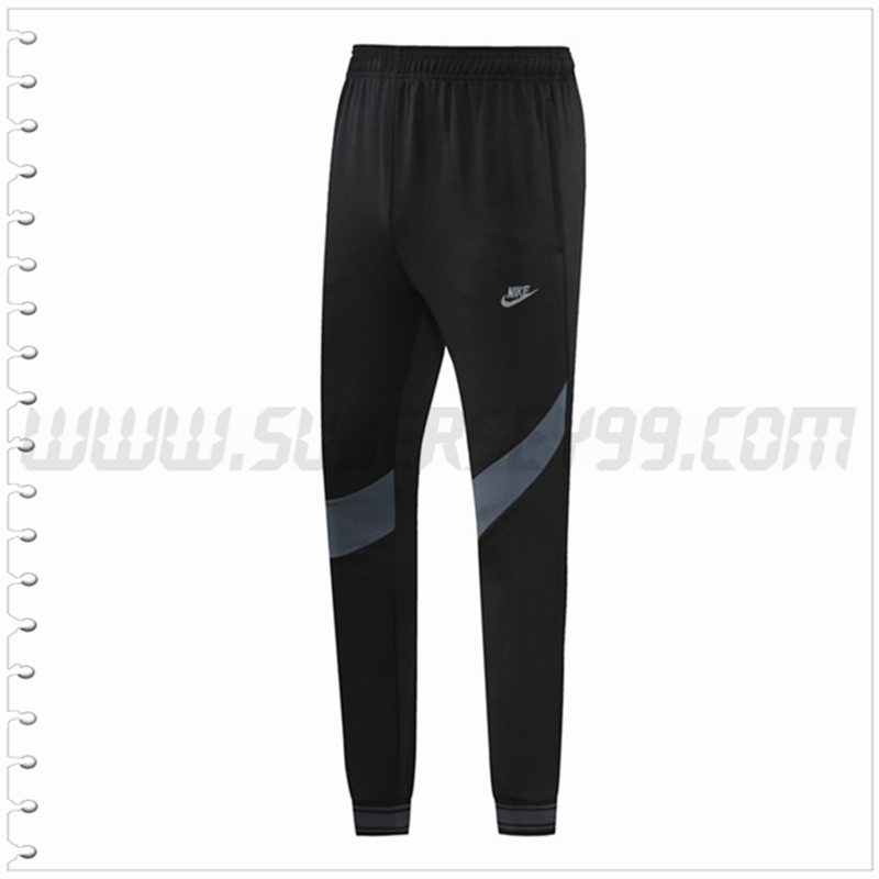 Pantalones Entrenamiento Nike Negro/Gris 2022 2023 -02