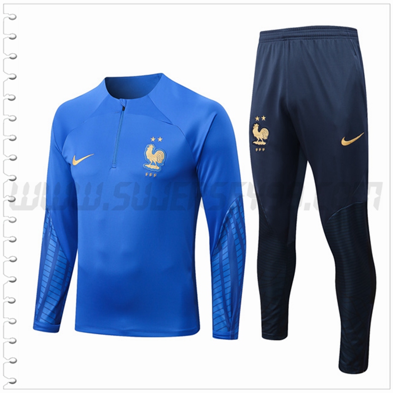 Chandal del Francia Azul 2022 2023