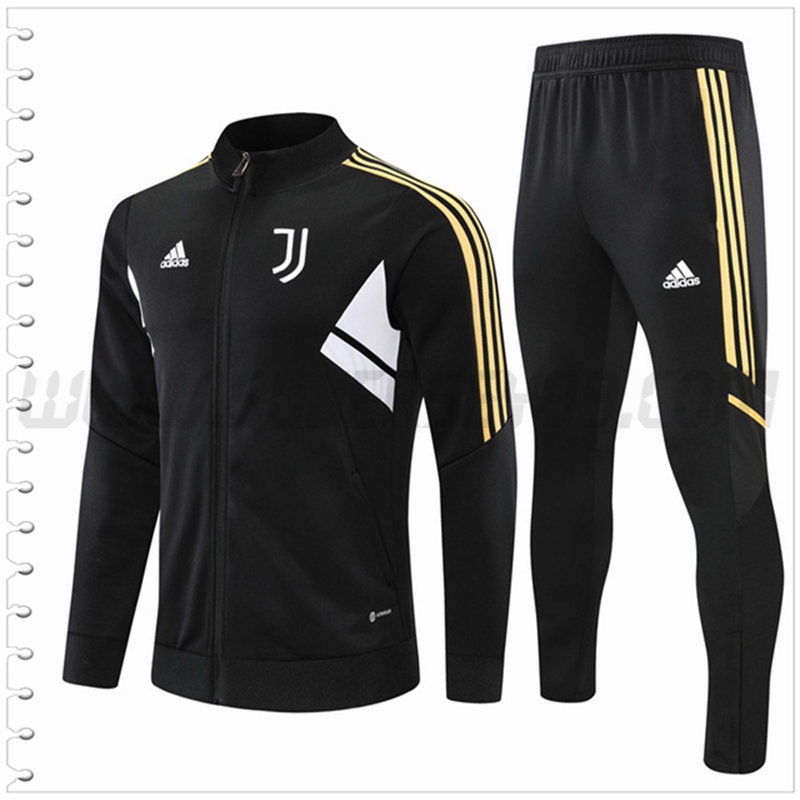 Chaqueta Chandal del Juventus Negro/Blanco 2022 2023