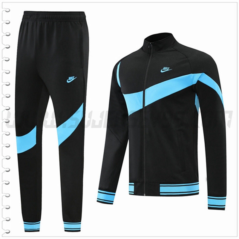 Chaqueta Chandal del Nike Negro/Azul 2022 2023