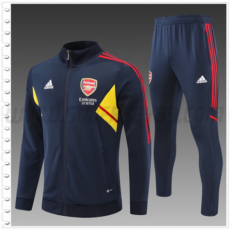 Chaqueta Chandal del Arsenal Ninos Azul Marina 2022 2023