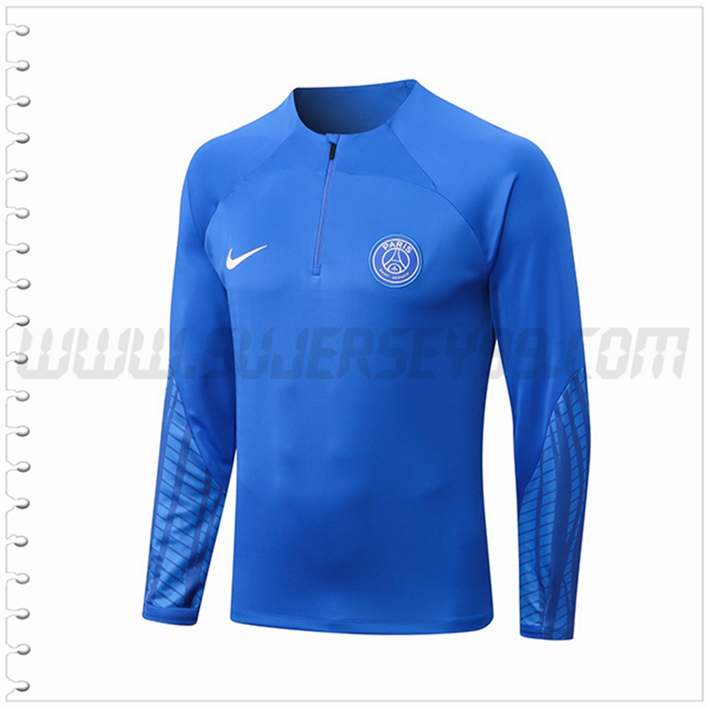 Sudadera Entrenamiento PSG Azul 2022 2023