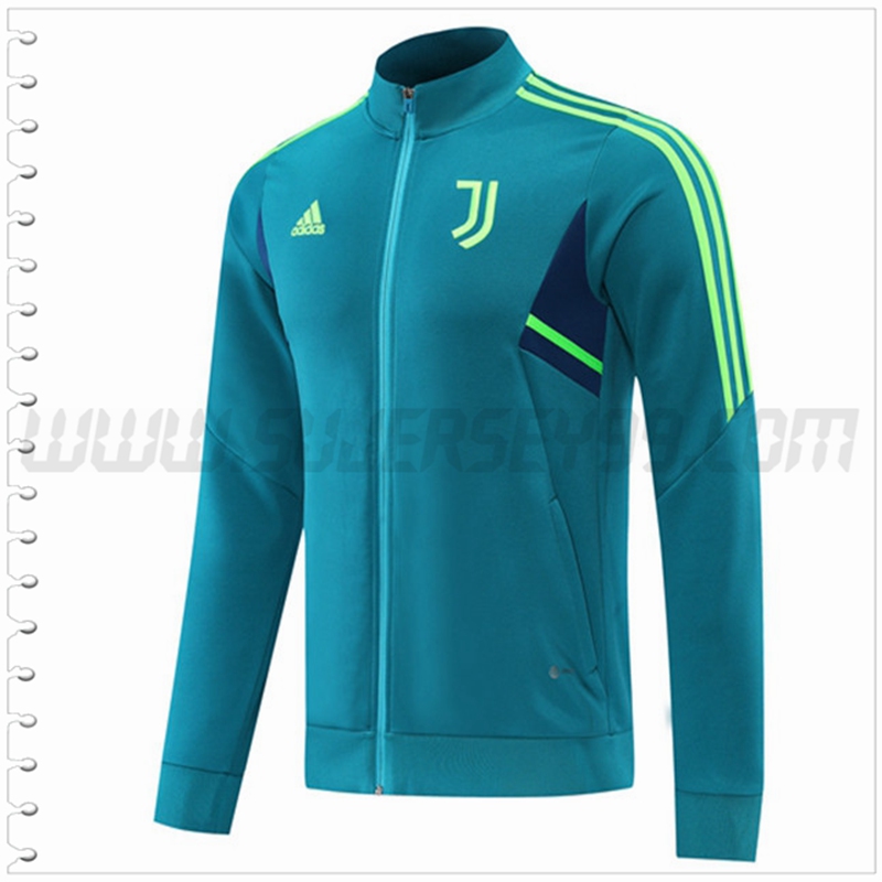 Chaqueta Futbol Juventus Verde 2022 2023