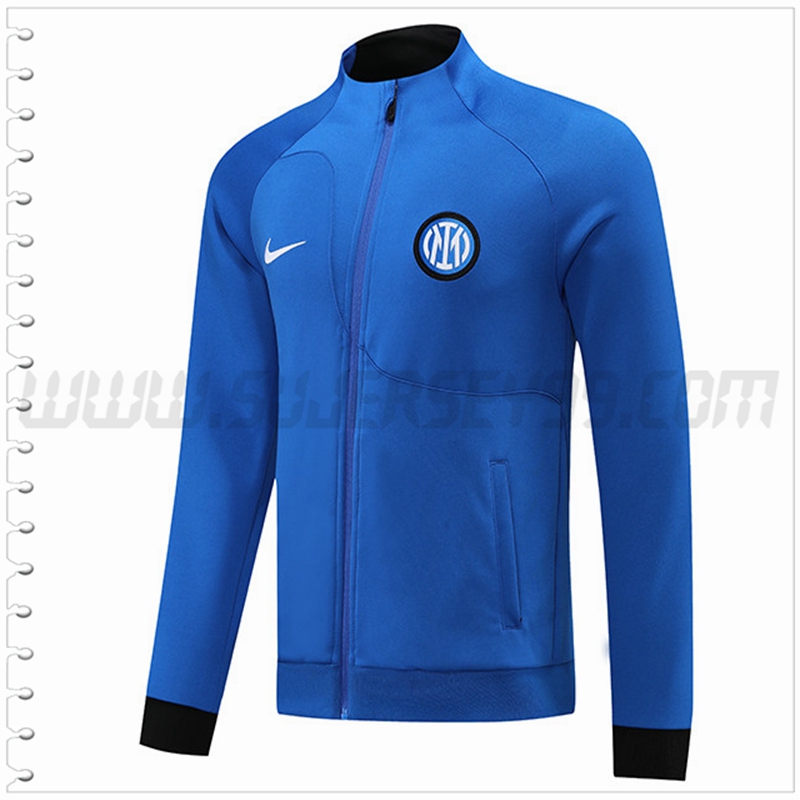 Chaqueta Futbol Inter Milan Azul 2022 2023