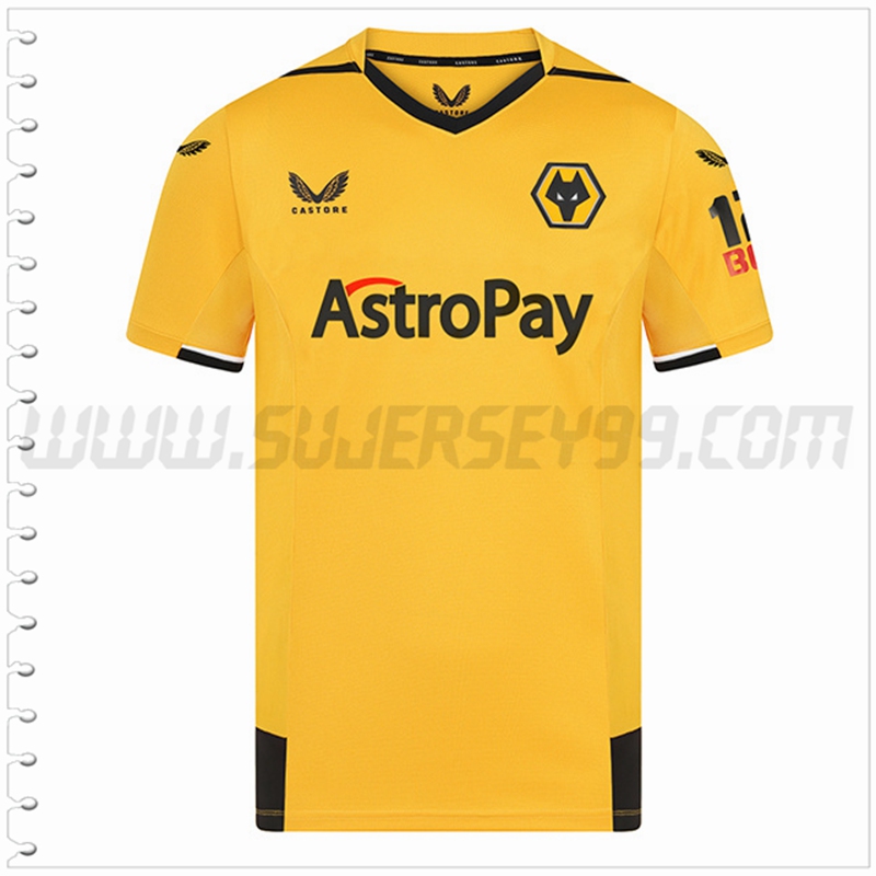 Primera Nuevo Camiseta Wolves 2022 2023