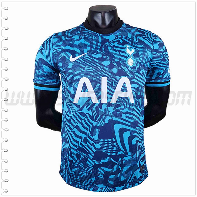 Camiseta Futbol Tottenham Hotspurs Cielo Azul 2022 2023