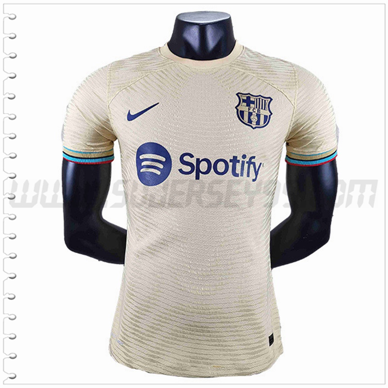 Segunda Camiseta Futbol FC Barcelona 2022 2023