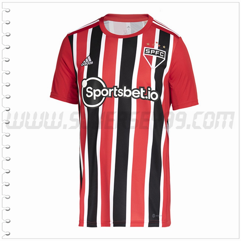 Segunda Camiseta Futbol Sao Paulo FC 2022 2023
