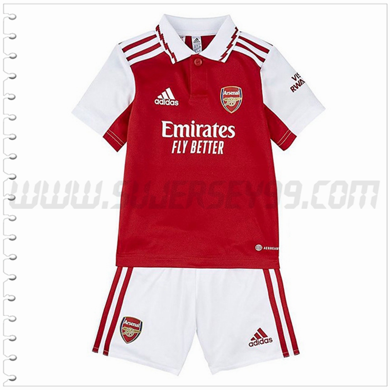 Nuevo Equipacion del FC Arsenal Ninos 2022 2023