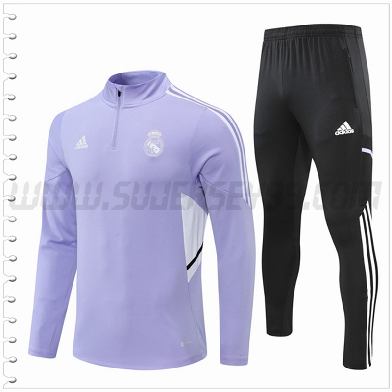 Chandal del Real Madrid Violeta 2022 2023