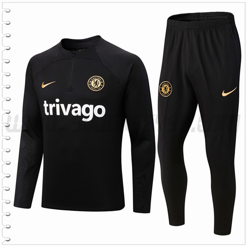 Chandal del FC Chelsea Negro 2022 2023