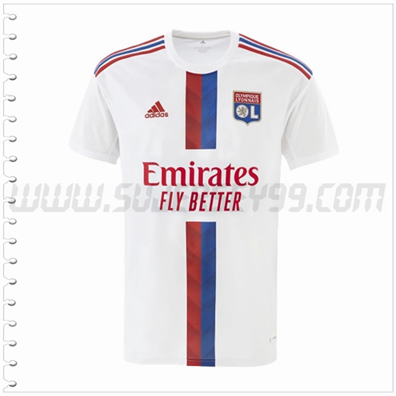 Primera Nuevo Camiseta Lyon OL Blanco 2022 2023