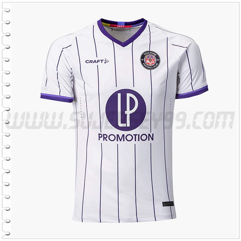 Primera Nuevo Camiseta Toulouse Blanco 2022 2023