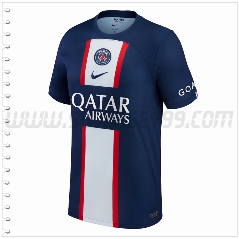 Primera Nuevo Camiseta PSG Azul Real 2022 2023