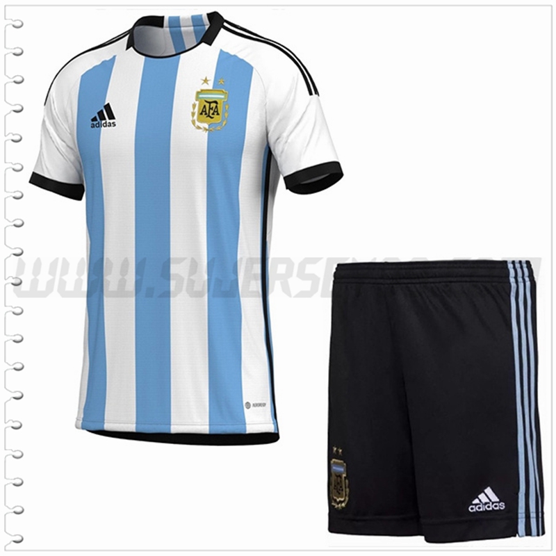 Equipacion del Argentina Ninos 2022 2023