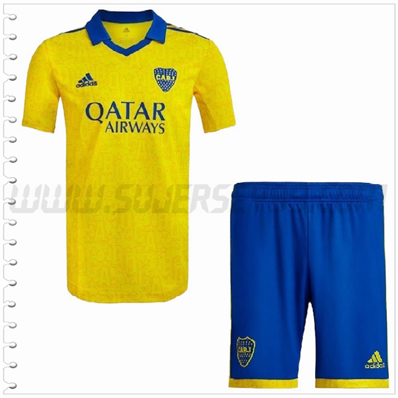 Equipacion del Boca Juniors Ninos 2022 2023