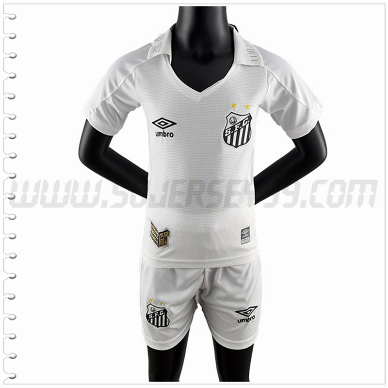 Equipacion del Santos FC Ninos 2022 2023