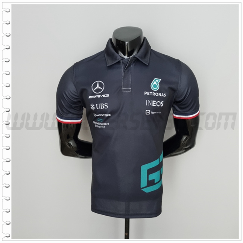 Camiseta Polo F1 Mercedes Benz #63 RUSSELL 2022