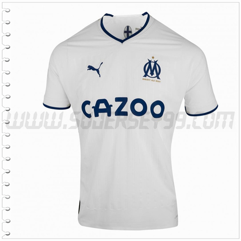 Primera Nuevo Camiseta Marsella OM Blanco 2022 2023