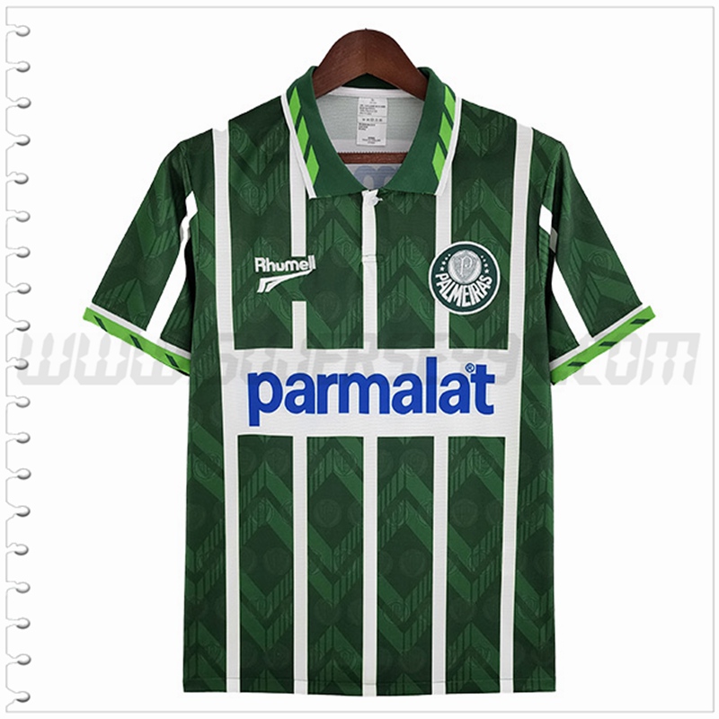 Primera Camiseta Futbol Palmeiras Retro 1996