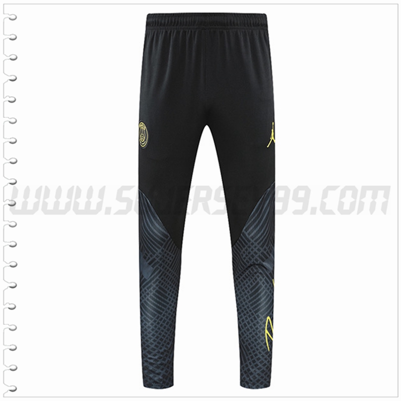 Pantalones Entrenamiento Jordan PSG Negro/Gris 2022 2023